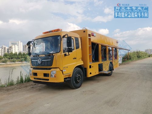 東風(fēng)天錦大流量排水搶險車3000-4000m3/h